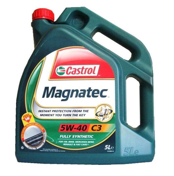 Plně sytnetický olej .CASTROL MAGNATEC 5W-40 C3 5L